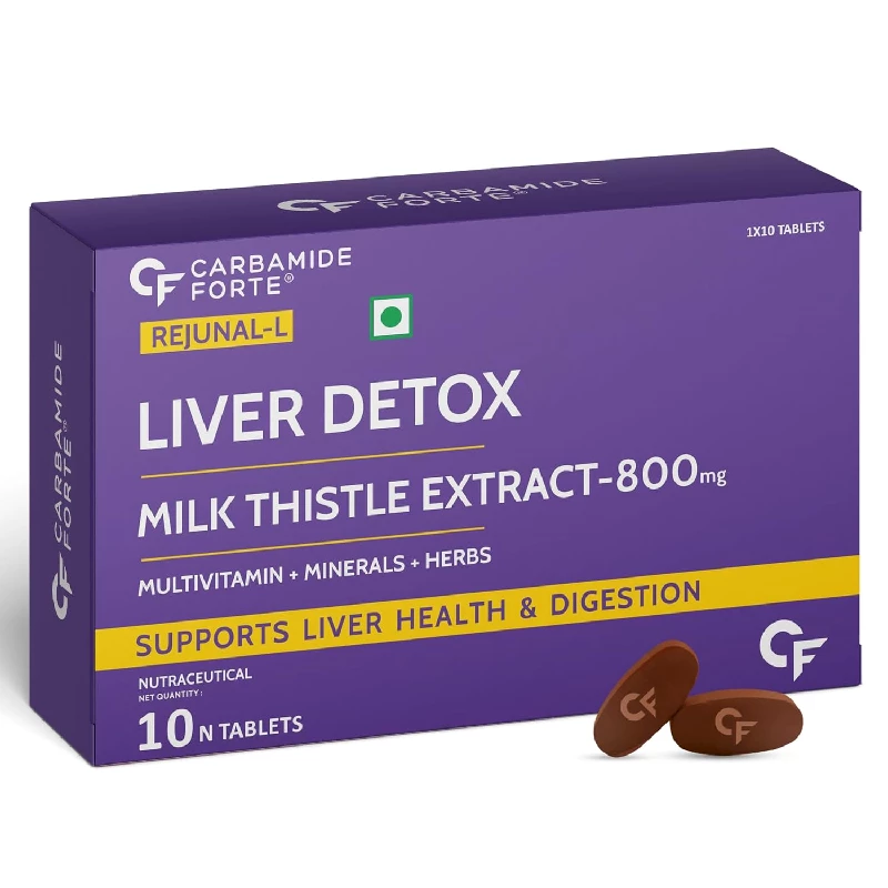 Carbamide Forte Liver Support Supplement with Milk Thistle Extract